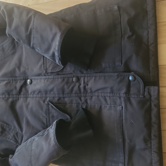 Canada Goose Black Parka with Tan Fur Hood - Picture 7 of 16